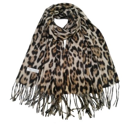 Leopard Print Scarf - Image 5