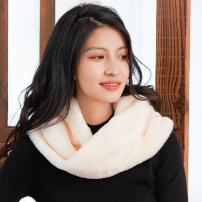 Winter Solid Scarf Collar for Women - Image 5