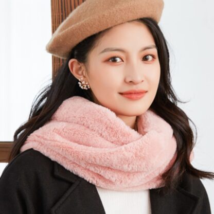 Winter Solid Scarf Collar for Women - Image 2