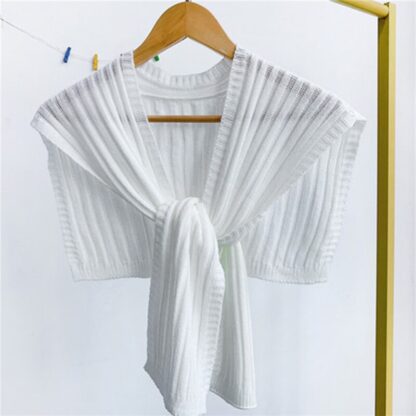 Warm Shawl with Cape Design - Image 3