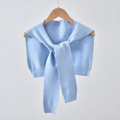 Warm Shawl with Cape Design - Image 6