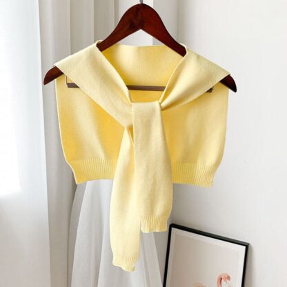 Warm Shawl with Cape Design - Image 7