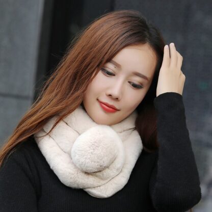 Stylish Soft Fuzzy Scarves - Image 2