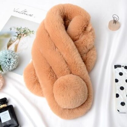 Stylish Soft Fuzzy Scarves - Image 6