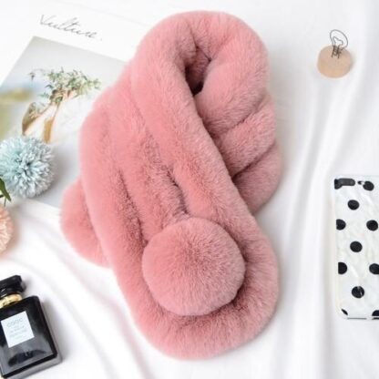 Stylish Soft Fuzzy Scarves - Image 7