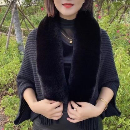 Warm Faux Fur Cardigan - Image 5