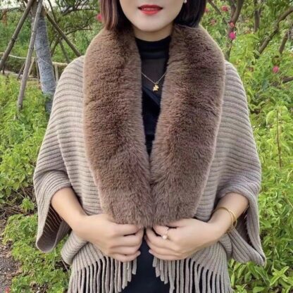 Warm Faux Fur Cardigan - Image 2