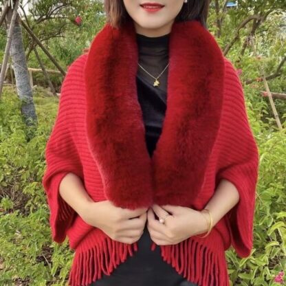 Warm Faux Fur Cardigan - Image 3