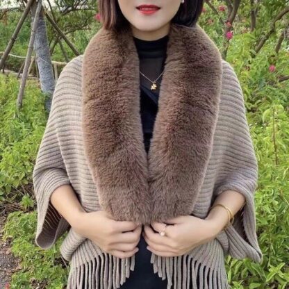 Warm Faux Fur Cardigan - Image 7