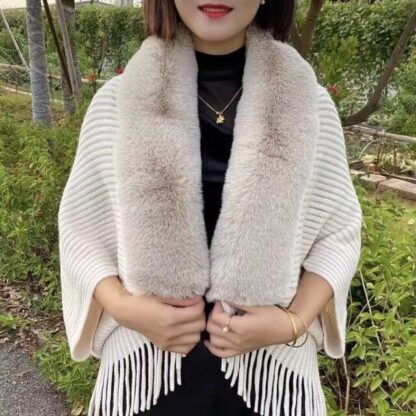 Warm Faux Fur Cardigan - Image 4