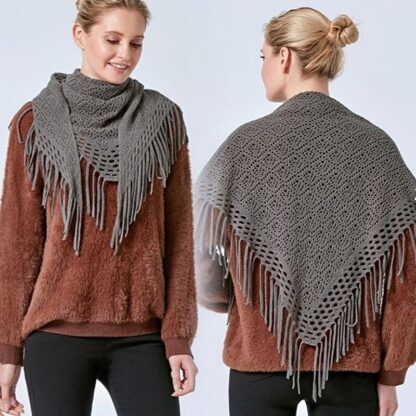 Air Conditioning Triangle Shawl - Image 2