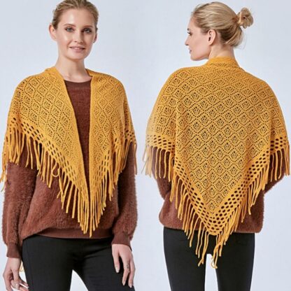 Air Conditioning Triangle Shawl