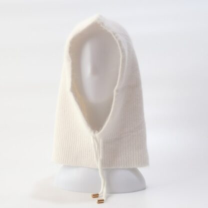 Unisex Knitted Hooded Scarf - Image 7