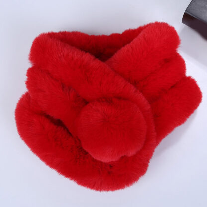 Stylish Soft Fuzzy Scarves - Image 4