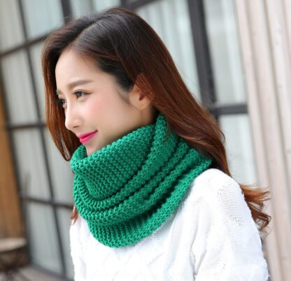 Infinity Circle Knit Scarf - Image 2