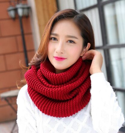 Infinity Circle Knit Scarf - Image 6