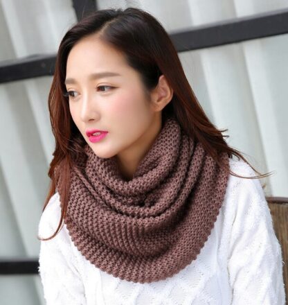 Infinity Circle Knit Scarf - Image 7