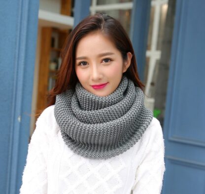 Infinity Circle Knit Scarf - Image 3