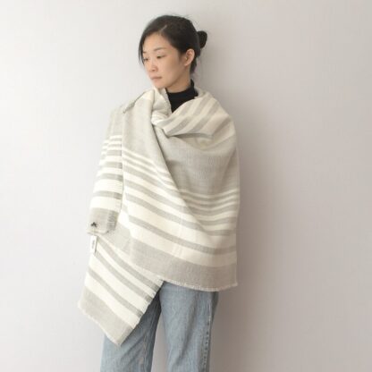 Winter Stripe Scarf Shawl