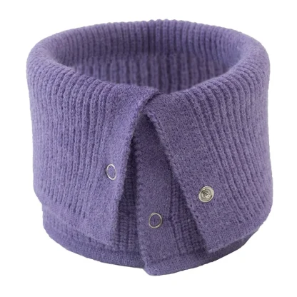 Unisex Solid Collar Bandana - Image 3