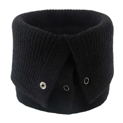 Unisex Solid Collar Bandana - Image 6