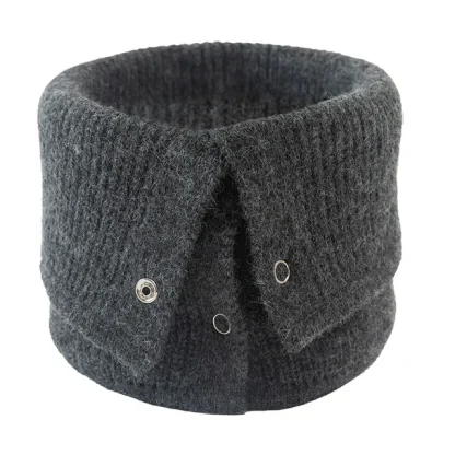 Unisex Solid Collar Bandana