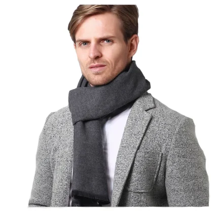 Warm Wool Wrap for Men - Image 2