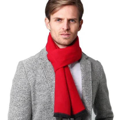 Warm Wool Wrap for Men - Image 5