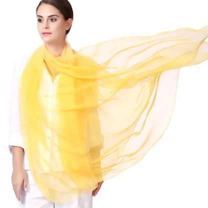 Thin Imitation Silk Wrap - Image 3