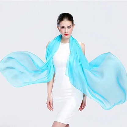 Thin Imitation Silk Wrap