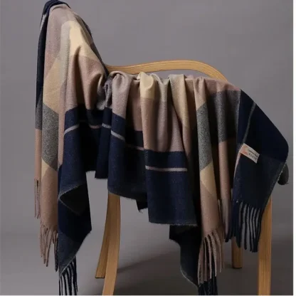 Cozy Cashmere Feel Shawl - Image 6